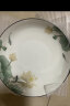 裕行 陶瓷餐具套装中国风家居深盘碗筷盘子莲年有鱼8英寸盘子2只装 实拍图