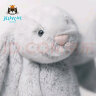 Jellycat 害羞银色邦尼兔 毛绒玩具安抚玩偶睡觉抱枕送礼生日礼物 银色 H31 X W12 CM 实拍图