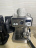 HiBREW咖啡机H10A意式咖啡机半自动冷热双萃20泵压蒸汽打奶泡复古小型家用办公室咖啡机1.6L水箱分体式 H10A亮银色+G5套装款（下单即可领取补贴） 实拍图