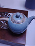 瓷牌茗茶具（cipaiming teaset） 茶具套装小套功夫茶壶便携一壶四杯家用会客泡茶器小茶台 哥窑竹韵一壶四杯+磁石干泡盘 实拍图