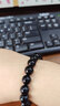 金石灵天然黑碧玺手链男女款水晶玛瑙情侣手链佛珠手串转运珠送生日礼物 黑碧玺手链10毫米 实拍图