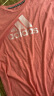 adidas休闲上衣圆领短袖T恤女大童儿童夏季阿迪达斯官方轻运动 玫红色 164CM 晒单实拍图