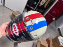 BELL复古头盔BULLITT布利特男女赛车骑行碳纤维安全四季摩托机车全盔 Bullitt-复古红蓝白 L码(适合55-56cm头围) 晒单实拍图