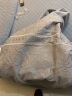 宫森轻奢品牌床上四件套睡眠被套100支刺绣纯棉床单床上用品 象白 1.5m床单款四件套 实拍图