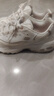 斯凯奇（Skechers）女鞋厚底增高老爹鞋百搭休闲鞋耐磨透气运动鞋女 WTRG白/金 36 实拍图
