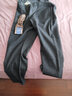 马登工装 美式复古灰色条纹牛仔裤直筒修身阿美咔叽休闲长裤子男秋季 灰色 36 实拍图