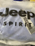 JEEP SPIRIT吉普衬衫男长袖春季衬衣男士宽松商务休闲外套 黑色 XL  实拍图