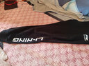 李宁（LI-NING）运动裤男裤子秋冬季卫裤潮流大码束脚裤跑步宽松收口休闲长裤 黑色【棉质秋款-轻柔舒适】 2XL /185 (170-185斤) 实拍图
