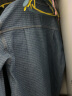 UR秋季新款女经典百搭牛仔双口袋宽松开襟衬衫外套UWL830010 蓝色 XL 实拍图