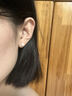 七可和田玉银耳钉女中式国风耳饰纪念日生日礼物实用送女友老婆妈妈 实拍图