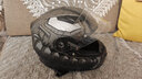 FASEED法赛德全盔摩托车头盔男复古女机车街车跑车单镜片3c认证四季816 灰机械兽/哑光（标配透明片），送【有色片+防雾贴】 XL(59-60)头围 实拍图
