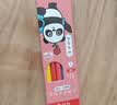 辉柏嘉（Faber-castell）三角学生铅笔国潮熊猫 妙笔生花HB12支装 搭配单孔笔刨 132103 实拍图