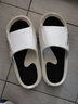 回力运动拖鞋男夏季可外穿户外eva厚底防滑高档潮流踩屎感凉拖鞋男士 白色 40-41 实拍图