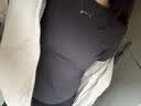 马登立领90白鸭绒泡芙羽绒服短款面包服保暖加厚防寒外套女冬 浅灰色 【羽绒服女士/时尚高端薄款】 XL (155-170斤) 实拍图