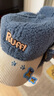 汪汪队立大功儿童帽子复古加绒棒球帽宝宝护耳防风保暖帽子男女童秋冬款鸭舌帽 蓝色 适合3-9岁 实拍图