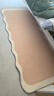 奶油风主卧室床边地毯不规则异形仿羊绒地垫可机洗客厅沙发茶几毯 仿羊毛70*160 实拍图
