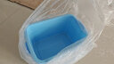 米奇特工 收纳箱周转箱塑料储物箱收纳盒 小号8L：28*20*17cm（蓝色2个） 实拍图