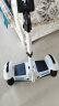 阿尔郎（AERLANG）电动儿童平衡车6-12岁成人智能体感7-10岁以上大越野腿控平行车 54V白升级发光轮+三控/蓝牙+APP 实拍图
