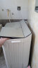 澳柯玛（AUCMA）洗衣机 10公斤半自动波轮洗衣机 双缸大容量 双电机 宿舍租房家用洗涤脱水甩干机 XPB100-8988S 实拍图