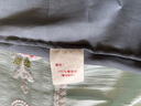 金三塔商场同款真丝睡衣女100%桑蚕蕾丝花边v领真丝吊带裙睡裙礼物 雾霾兰9330 L 实拍图