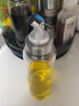 紫丁香油壶调料瓶玻璃醋壶酱油瓶大容量定量油壶防漏调味罐调料器皿套装 实拍图