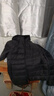 雪中飞秋冬新款羽绒服短款羽绒服女连帽时尚轻薄轻便羽绒服保暖 宝石黑|8086 M 165/92B 实拍图