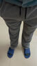 JEANSWEST LIFE真维斯美式休闲裤男秋冬季加绒加厚雪尼尔潮牌长裤男士直筒裤子 实拍图