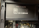 游戏悍将 熊猫白牌RPO500 额定500W  台式机电脑主机电源（80PLUS/宽幅温控/全电压/扁平线） 实拍图