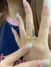 中国黄金（CHINA GOLD）黄金戒指神龙摆尾戒指生肖龙指环计价生日礼物送爱人本命年龙年女 神龙摆尾戒指 3.5g 晒单实拍图