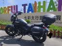群伟（QUNWEI）适用豪爵TR300 TR300plus保险杠防摔护杠后尾货架尾箱支架改装件 升级款旅行版专用黑色碳钢尾架 实拍图