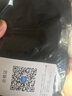 真维斯（Jeanswest）男士卫衣潮牌宽松套头针织无帽打底衫男大码秋冬季重磅圆领外套男 黑#ZS蓝绿笔刷前 4XL 【适合200-230斤】 实拍图