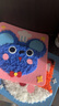 时光学儿童DIY手工刺绣画单盒套装创意手工毛线画卡通动物diy制作材料包玩具粘贴画戳戳乐六一礼物 实拍图