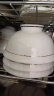 陶相惠 陶瓷饭碗4.5英寸汤碗家用餐具骨瓷防烫高脚米饭碗10只装碗具套装可微波炉 晒单实拍图