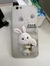 倍思力 适用苹果6手机壳iPhone6s新款直角边保护套防摔磨砂男女软壳 古董白-梦想兔【壳+钢化膜】 苹果6/6S-4.7寸 实拍图