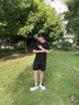李宁（LI-NING）短裤男夏季新款梭织运动裤速干冰丝薄款休闲健身黑色五分裤子 黑色（速干/拉链口袋） L 实拍图