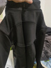 槿城加绒加厚瑜伽服女秋冬2025新款修身立领运动外套长袖拉链保暖上衣 星耀黑 H1151 XL 适合125-140斤 实拍图