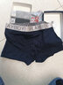 花花公子男士内裤男平角裤纯色棉质中腰抗菌防螨短裤头宽松四角男生内裤 实拍图