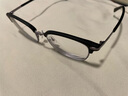 李维斯（Levi's）近视眼镜男可配防蓝光镜片近视眼镜潮搭眼镜经典眼镜框架 眉框-C3配依视路1.56防蓝光镜片 实拍图