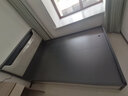 斯凡洛床现代简约1.2m单人床北欧小户型带灯高箱储物床家用榻榻米收纳床 A款床【带灯】 1.35*1.9米 实拍图