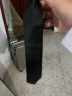 唐号（tanghao）白色长袖衬衫男情侣套装宽松dk领带衬衣潮流韩版班服毕业衣服衬衫 白色上衣+领带 L 实拍图
