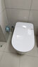 SKJ智能马桶无水压全自动翻盖泡沫盾一体式坐便器-602 白/标配-脚感冲水/内置泡沫盾 250/300/350/400坑距 下单备注 实拍图
