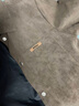 罗蒙（ROMON）春秋季夹克男2025新款痞帅潮牌高级感翻领仿麂皮上衣服男士外套 2001咖色 XL （推荐125-140斤） 实拍图