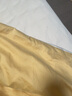 MIDO HOUSE铭都100支床上四件套A类全棉纯棉四季通用床品贡缎高端轻奢高级感 鸢尾黄配香槟金【100支长绒棉-磨毛】 1.8m小 床笠款 （被套200*230cm） 实拍图