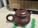 藏壶天下小容量宜兴紫砂壶纯手工茶具紫茄泥一人用茶壶潘壶 实拍图