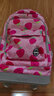 京商（Kyosho）拉杆书包小学生男孩女生儿童大容量可爬楼初中双肩可背可手提 18寸小草莓 实拍图