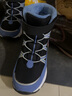Skechers斯凯奇儿童绒绒靴雪地靴保暖男童棉鞋防寒加绒高帮女童靴660092L 男童/黑色/浅蓝色/BKLB 37 实拍图