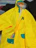 柠檬宝宝儿童雨衣男女童小学生雨披带书包位上学 黄色异次元集合XXL 实拍图