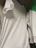嘉晔9.9短袖男装t恤韩版潮流个性简约百搭男衣服短T修身半袖网红T恤 白色 L 实拍图