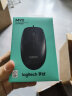 罗技（Logitech）M90 有线鼠标 即插即用 舒适可靠  黑色 实拍图