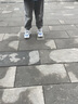 瑞央暴走鞋四轮隐形学生轮滑鞋收缩款可走路男童女童轮子鞋儿童成人鞋 蓝色236四轮不带灯 35 码鞋内长23cm 实拍图